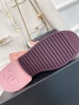 Chanel Women’s Loafers With Lining Pink For Women