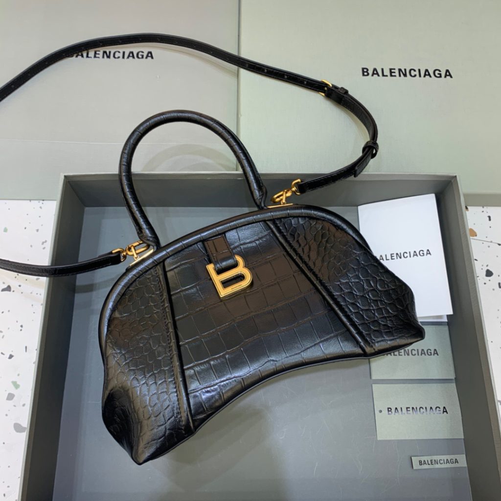 Balenciaga Small Editor  Bag In Black, For Women, Women’s Bags 13in/33cm