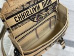 Camp Small Bag In Beige Jute Canvas With Dior Union Motif For Women‎ 9in/23cm CD