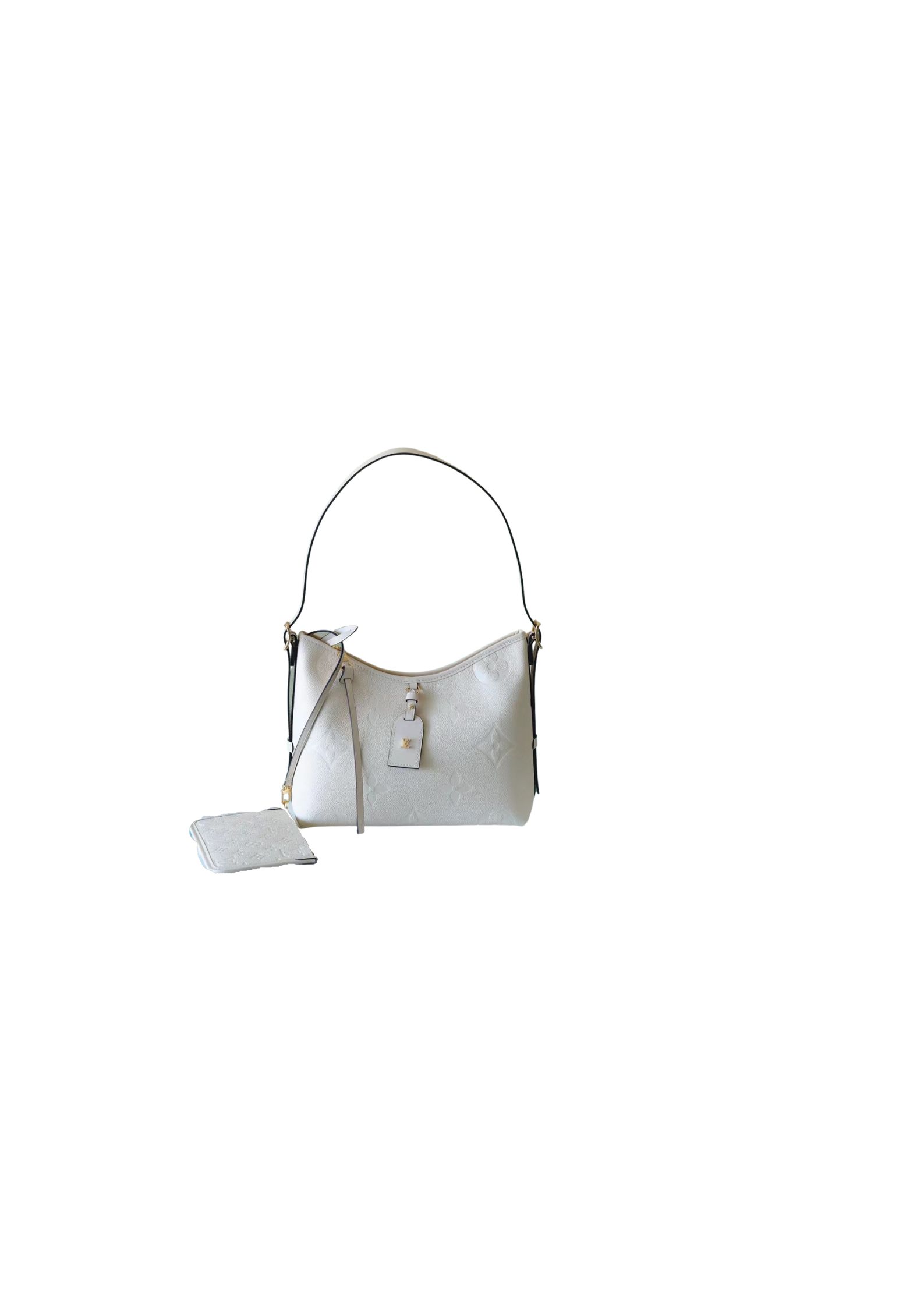 Louis Vuitton CarryAll PM White For Women 11.6in/29.5cm