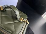 Chanel CC Vanity With Chain Bag Green Khaki For Women 4.3 in/ 11 cm  AP3016