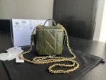 Chanel CC Vanity With Chain Bag Green Khaki For Women 4.3 in/ 11 cm  AP3016