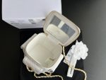 Chanel CC Vanity With Chain Bag White For Women 4.3 in/ 11 cm AP3016