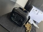 Chanel CC Vanity With Chain Bag Black For Women 4.3 in/ 11 cm  AP3016