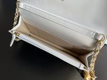 Chanel CC Wallet On Chain Bag White For Women 6.7 in / 17 cm