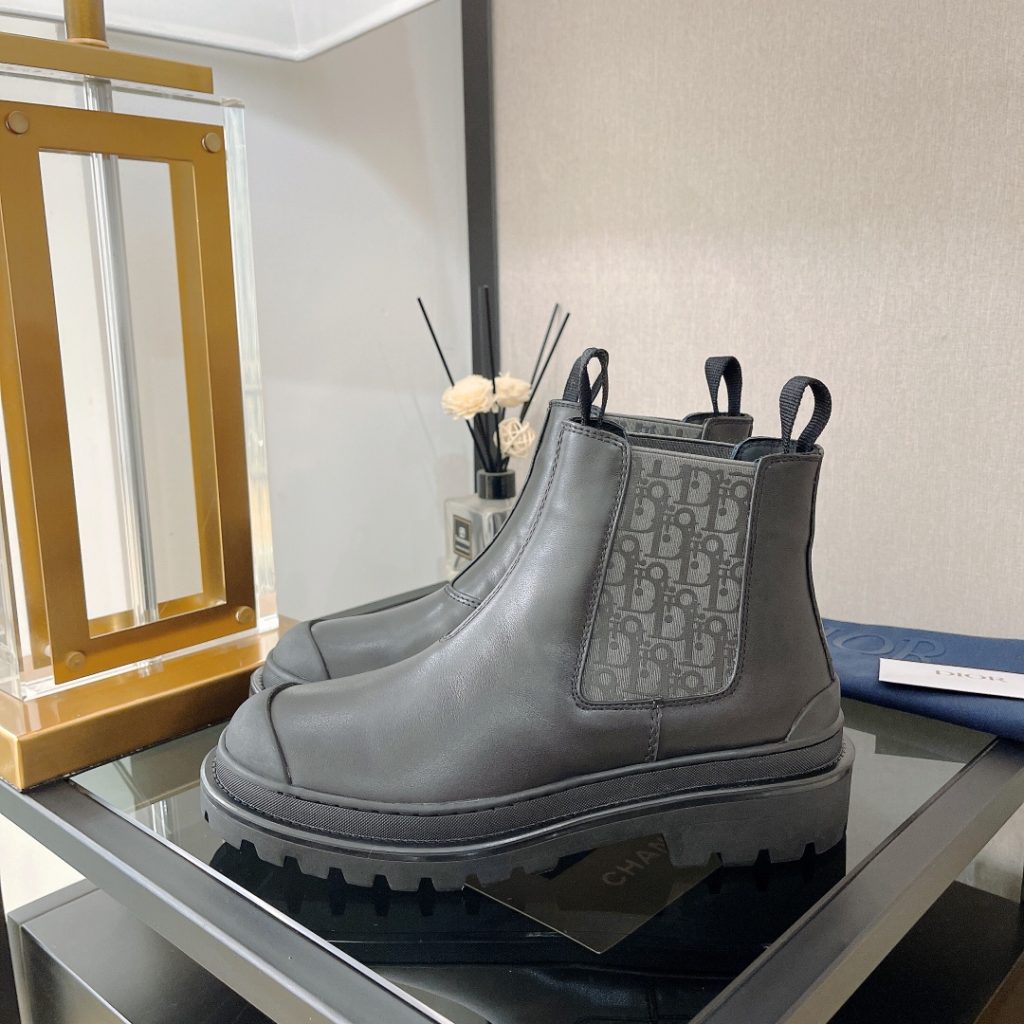 Dior CD Chelsea Explorer Boots Black For Women