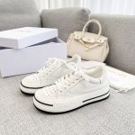 Dior CD D-Freeway Vitello Sneakers White For Women