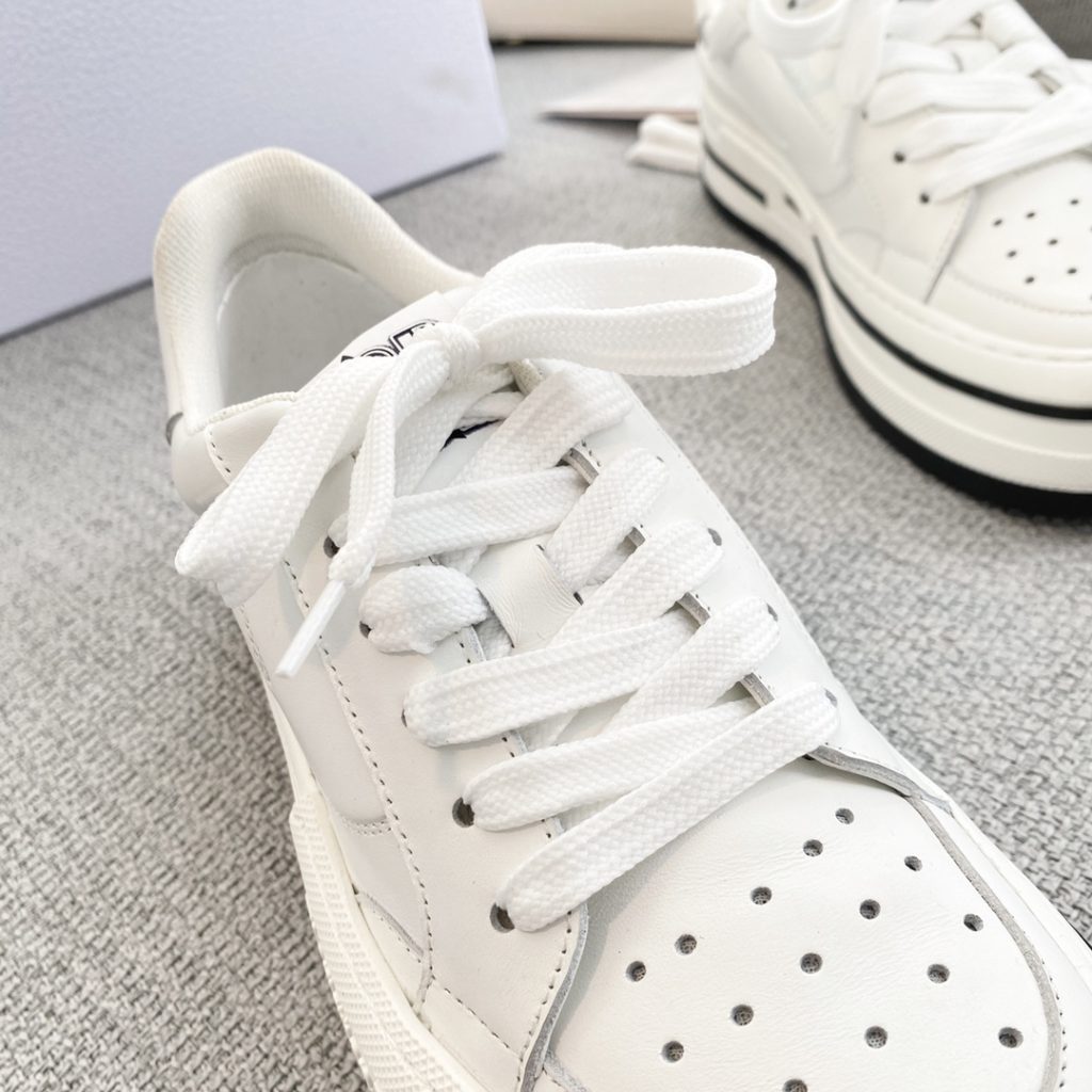 Dior CD D-Freeway Vitello Sneakers White For Women