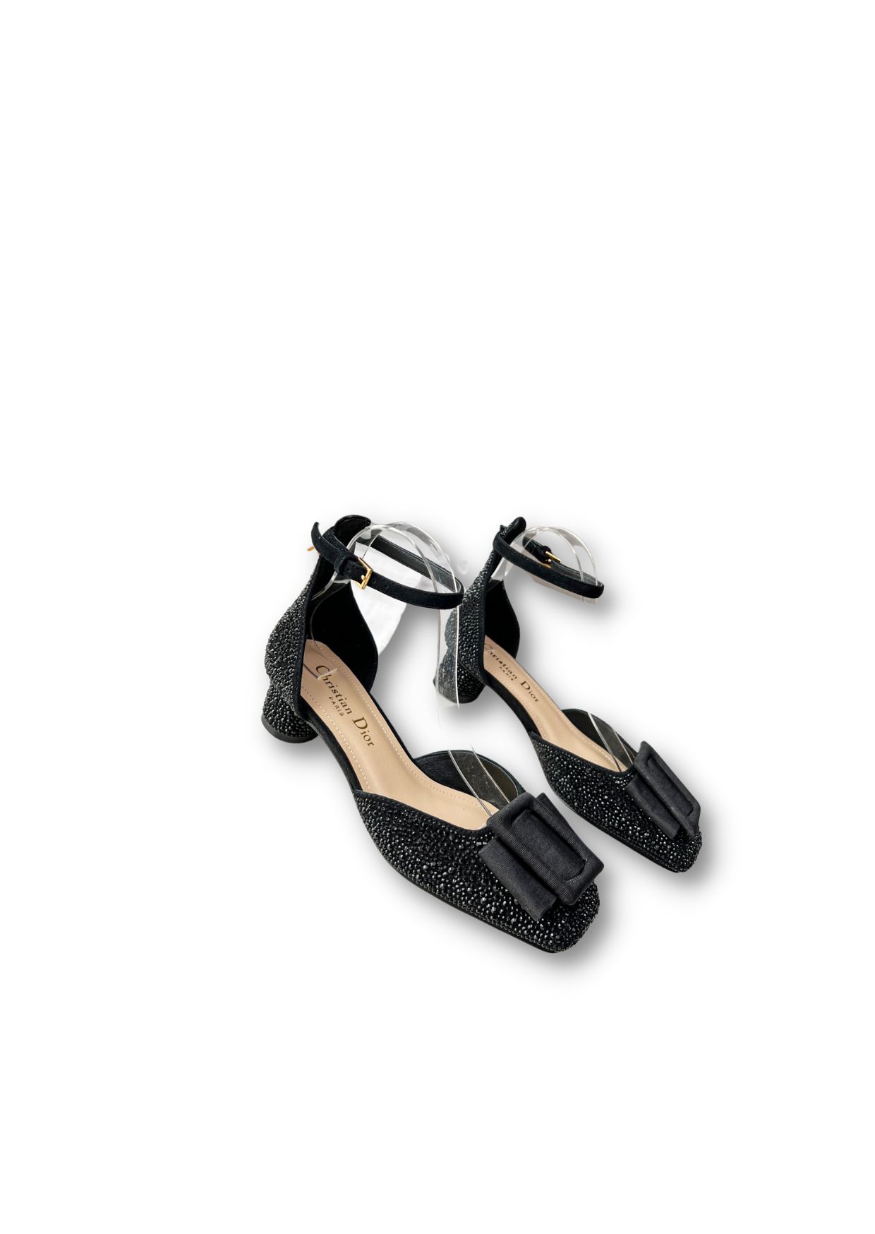 Dior CD Dior Idylle Ballet Pump Black For Women 1.5 in / 3.5 cm