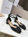 Dior CD Dior Idylle Ballet Pump Black For Women 1.5 in / 3.5 cm