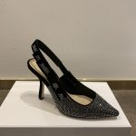 Dior CD J’Adior Slingback Pump Black For Women 3.7 in / 9.5 cm