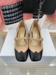 Dior CD Spectadior Ballet Pump Beige And Black For Women KDB764VSO_S15X