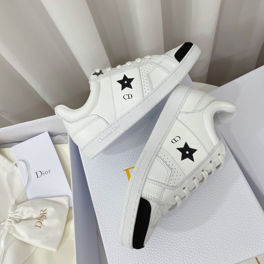 Dior CD Star Sneaker White And Black For Women