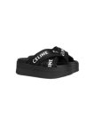 Celine Block Slide In Mesh And Textile With Celine Jacquard Black For Women 354412276C.38AB