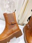 Celine Bulky Chelsea Boot Brown For Women