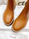 Celine Bulky Chelsea Boot Brown For Women