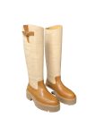 Celine Bulky High Boot Beige For Women