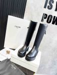 Celine Bulky High Boot Black For Women