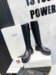 Celine Bulky High Boot Black For Women