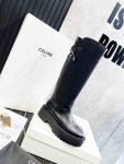 Celine Bulky High Boot Black For Women