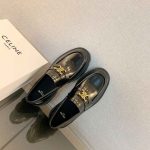 Celine Bulky Penny Chunky Loafer Black For Women