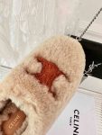 Celine Celine Fur Mule In Shearling Beige For Women 352433781C.01CR