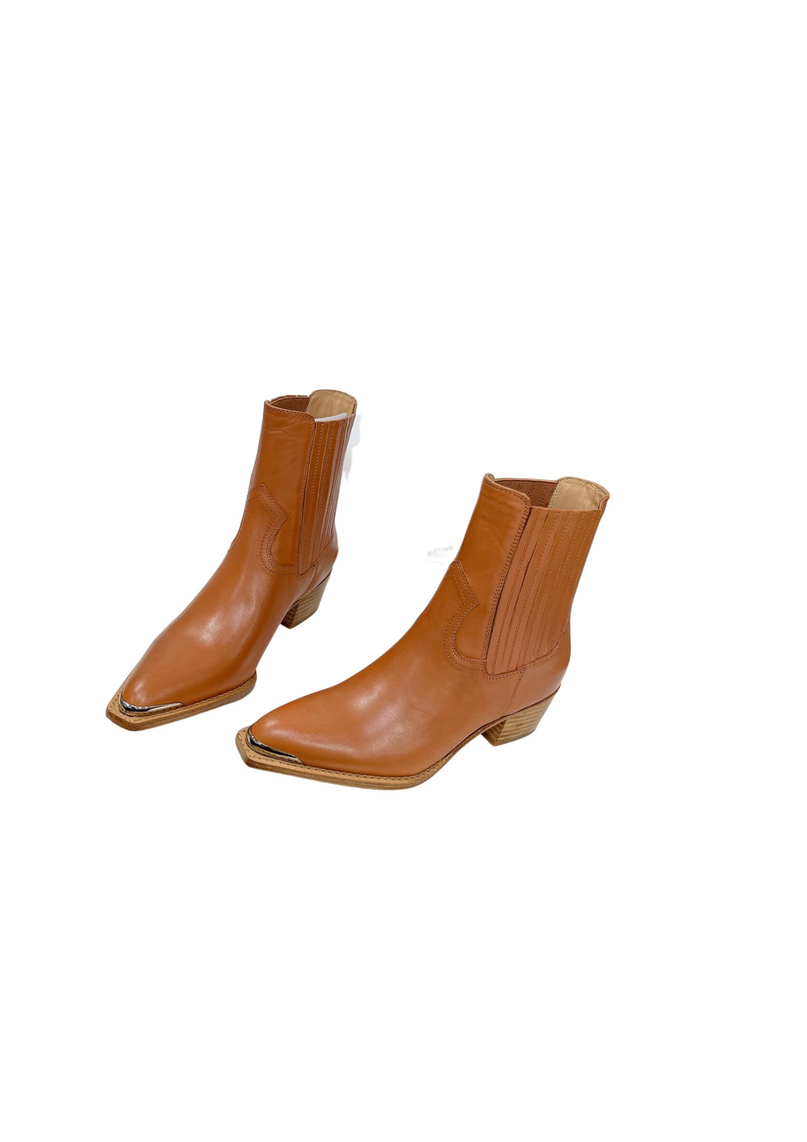 Celine Cruiser Boots Chelsea Boot With Metal Toe Brown For Women