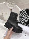 Celine Lace-Up Boot With Triomphe Black For Women