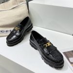 Celine Margaret Loafer With Triomphe Black For Women