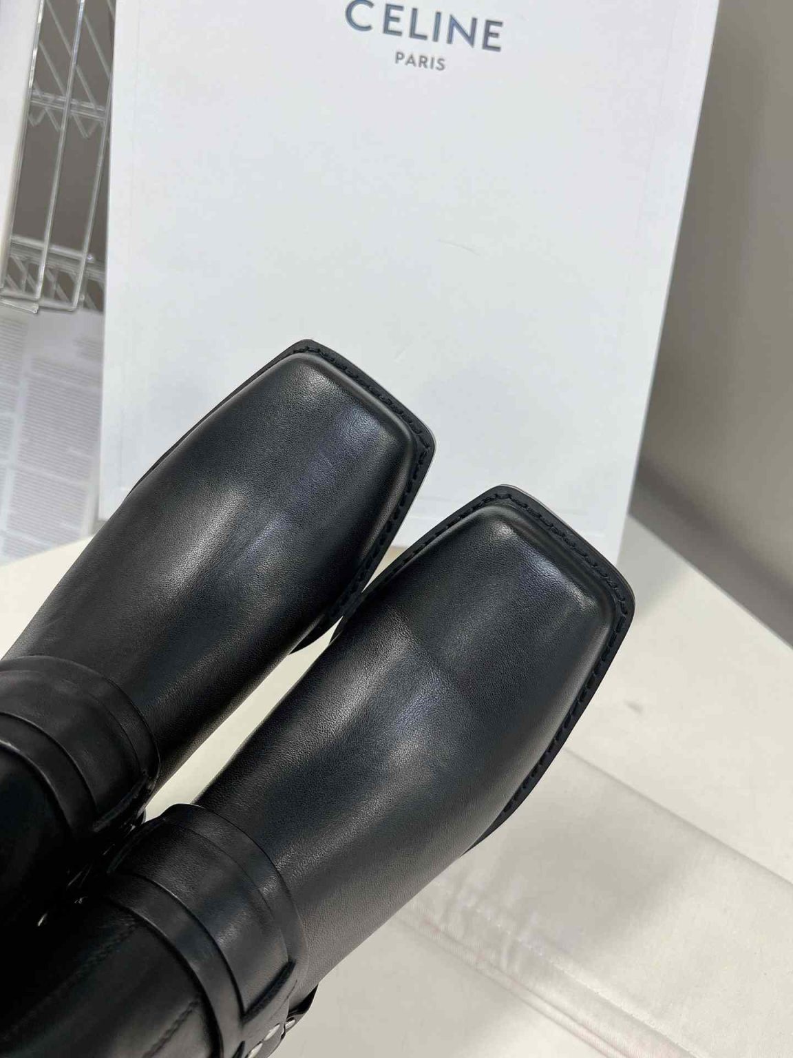 Celine Rider Boot Black For Women