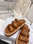 Celine Slides Tippi Brown For Women 357283766C.04LU