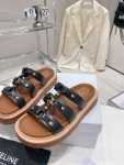 Celine Slides Tippi Black For Women 357283766C.38NO