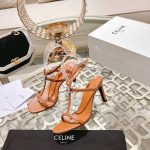 Celine T-Bar Triomphe Sandal White For Women