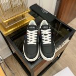 Celine Tennis Sneakers And Laminated Black For Women