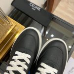 Celine Tennis Sneakers And Laminated Black For Women