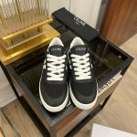 Celine Tennis Sneakers And Laminated Black And White For Women