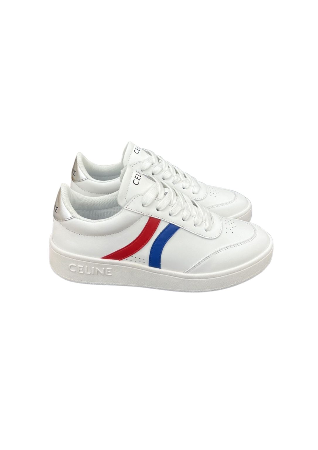 Celine Tennis Sneakers And Laminated White For Women 352133796C.01UT