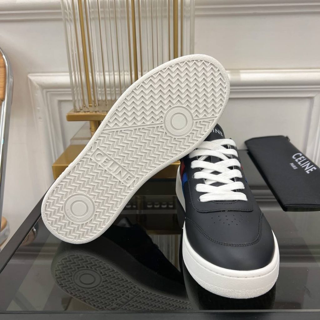 Celine Tennis Sneakers And Laminated Black For Women