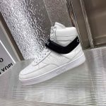 Celine Trainer High Sneaker With Scratch White And Black For Women