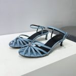 Celine Triomphe Sandal Blue For Women