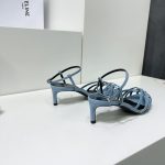 Celine Triomphe Sandal Blue For Women