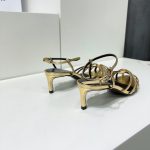 Celine Triomphe Sandal Gold Tone For Women