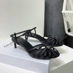 Celine Triomphe Sandal Black For Women 352203958C.38NO