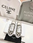 Celine Triomphe Sneakers In Canvas Black For Women