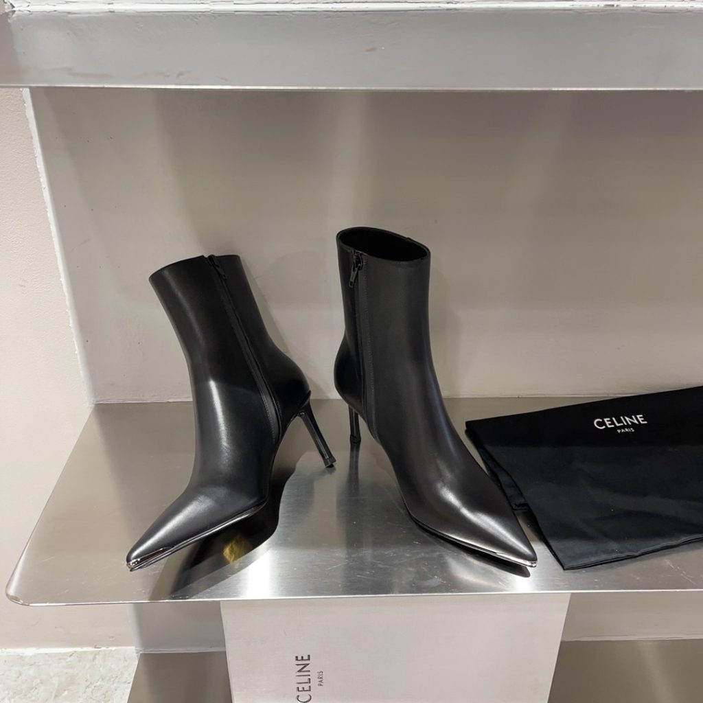 Celine Verneuil Ankle Boot Black For Women