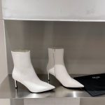 Celine Verneuil Ankle Boot White For Women