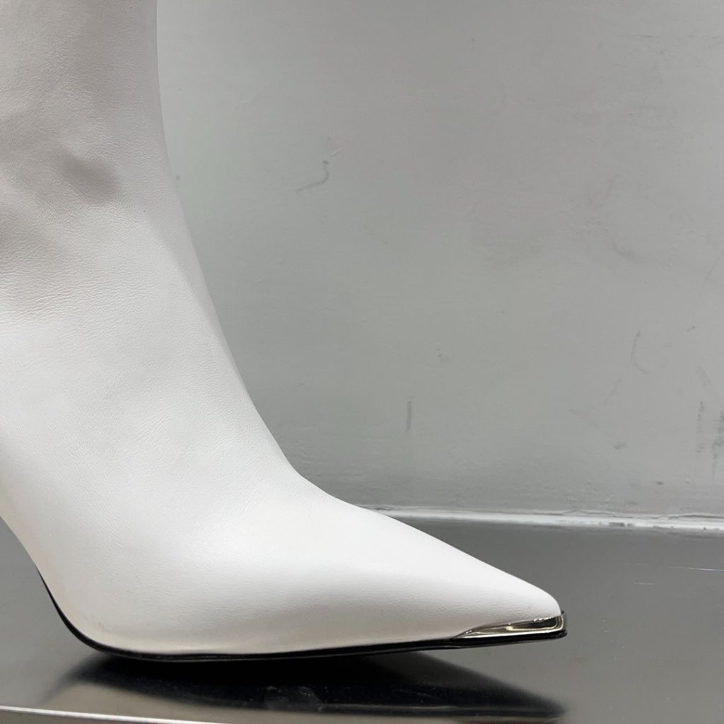 Celine Verneuil Ankle Boot White For Women