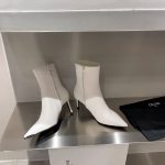 Celine Verneuil Ankle Boot White For Women