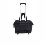 Chanel Cocoon Diamond Quilted Trolley Black For Women 14in/35cm