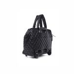 Chanel Cocoon Diamond Quilted Trolley Black For Women 14in/35cm